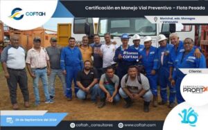 Certificación en Manejo Vial Preventivo – Flota Pesada