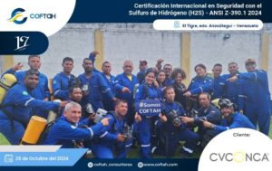 Certificación Internacional con el Sulfuro de Hidrógeno H2S (ANSI Z-390)