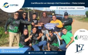 Certificación en Manejo Vial Preventivo – Flota Liviana