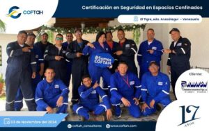 Certificación en Seguridad en Espacios Confinados