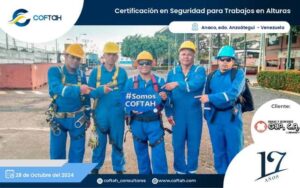 Certificación en Seguridad para Trabajos en Alturas