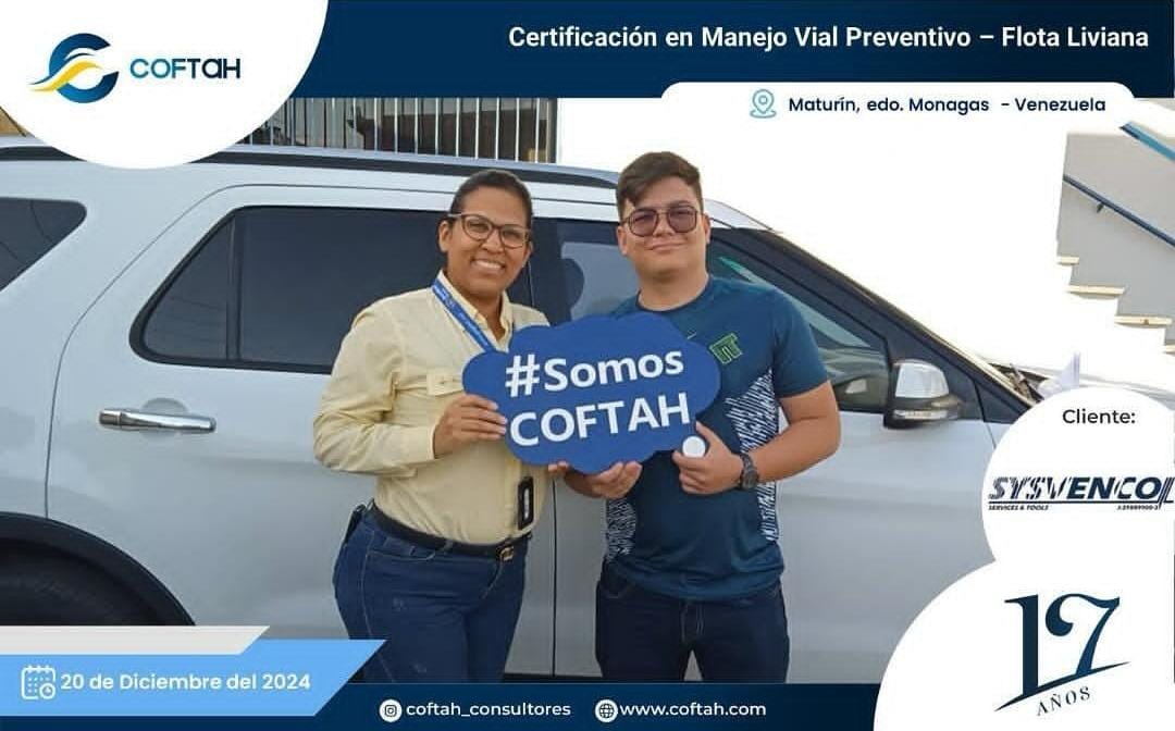 Lee más sobre el artículo Certificación en Manejo Vial Preventivo – Flota Liviana en SYSVENCOL