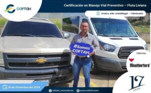 Certificación en Manejo Vial Preventivo – Flota Liviana