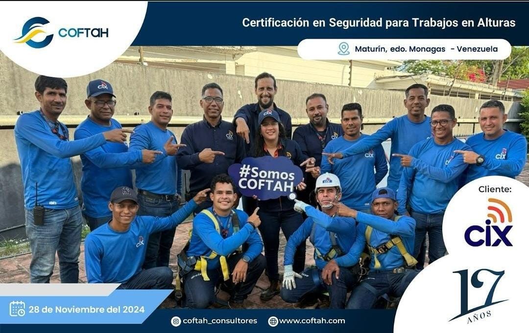 Lee más sobre el artículo Certificación en Seguridad para Trabajos en Alturas en CIX