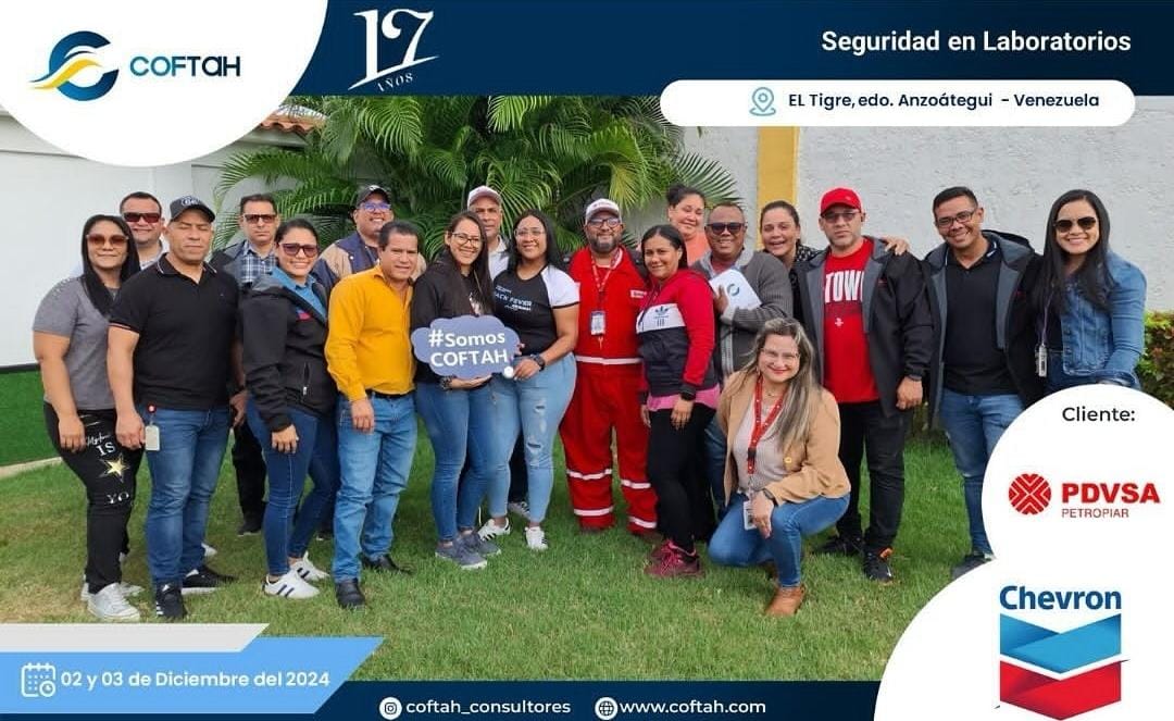 Lee más sobre el artículo Seguridad en Laboratorios  en PDVSA PETROPIAR y CHEVRON
