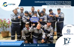 Certificación Internacional en Control de Energías Peligrosas (Bloqueo y Etiquetado) ANSI/ASSP Z244.1-20