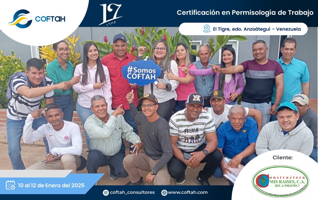 Lee más sobre el artículo Certificación en Permisología de Trabajo en CONSTRUCTORA MIS RAISES