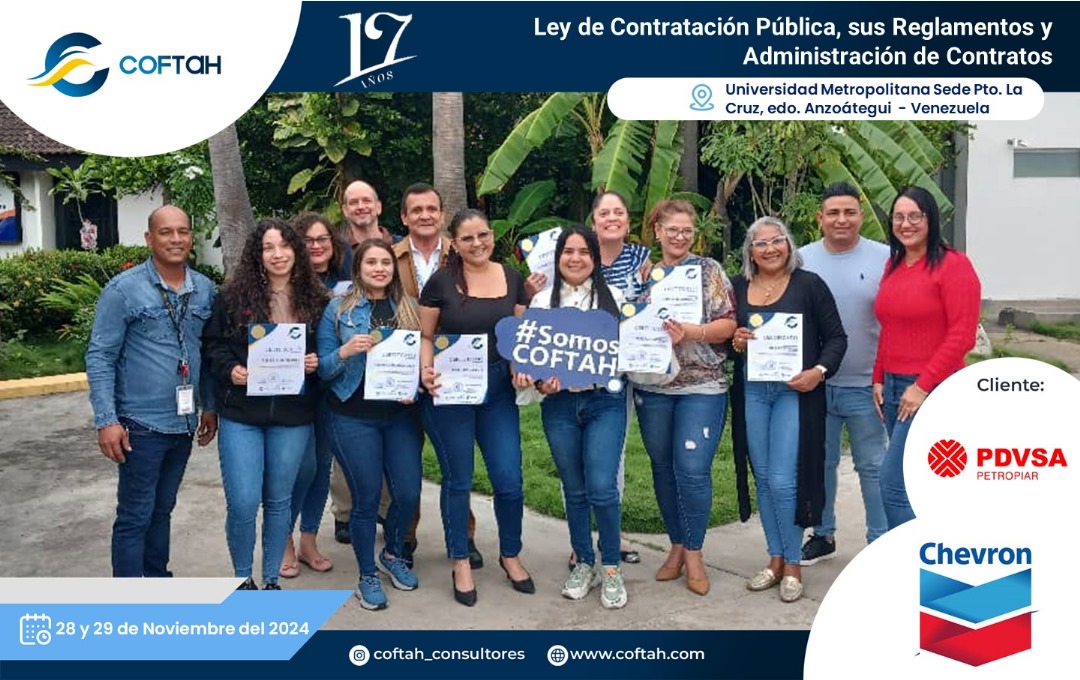 Lee más sobre el artículo Ley de Contratación Pública, Sus Reglamentos y Administración de Contratos en PDVSA PETROPIAR Y CHEVRON