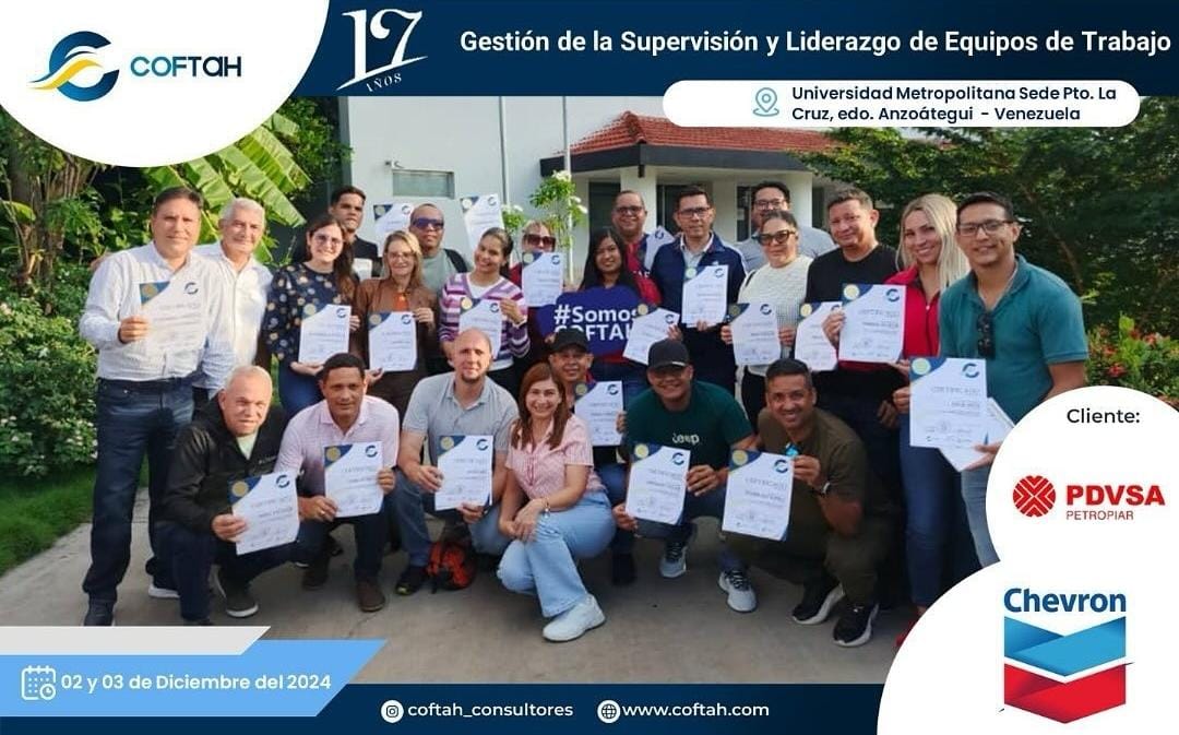 Lee más sobre el artículo Gestión de la Supervisión y Liderazgo de Equipos de Trabajo en PDVSA PETROPIAR y CHEVRON