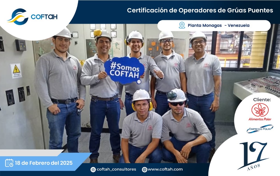 Lee más sobre el artículo Certificación de Operadores de Grúas PuenteS EN ALIMENTOS POLAR