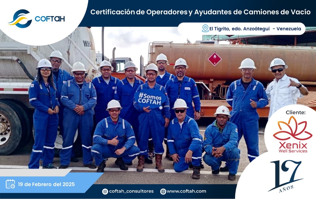 Lee más sobre el artículo Certificación de Operadores de Camiones de Vacío en XENIX WELL SERVICES