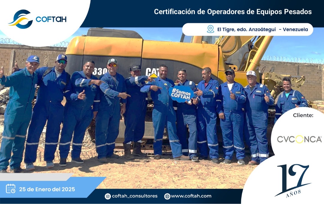 Lee más sobre el artículo Certificación de Operadores de Equipos Pesados en CVCONCA