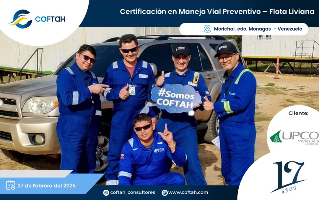 Lee más sobre el artículo Certificación en Manejo Preventivo – Flota Liviana en UPCO DE VENEZUELA