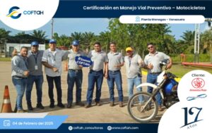 Certificación en Manejo Vial Preventivo - Motociclista