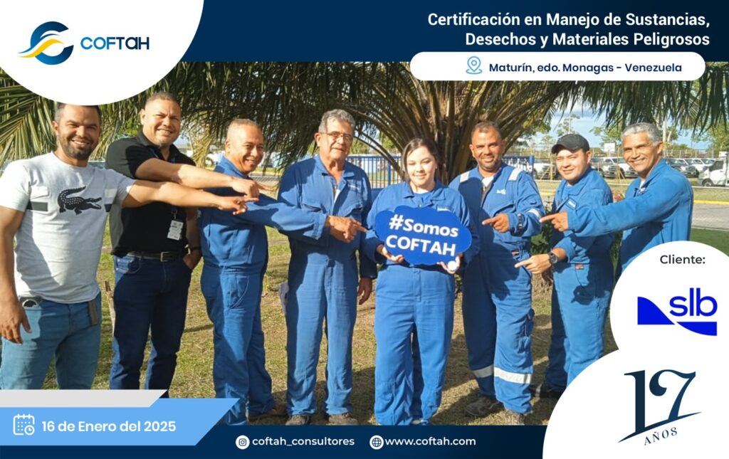 Certificación en Manejo de Sustancias, Desechos y Materiales Peligrosos