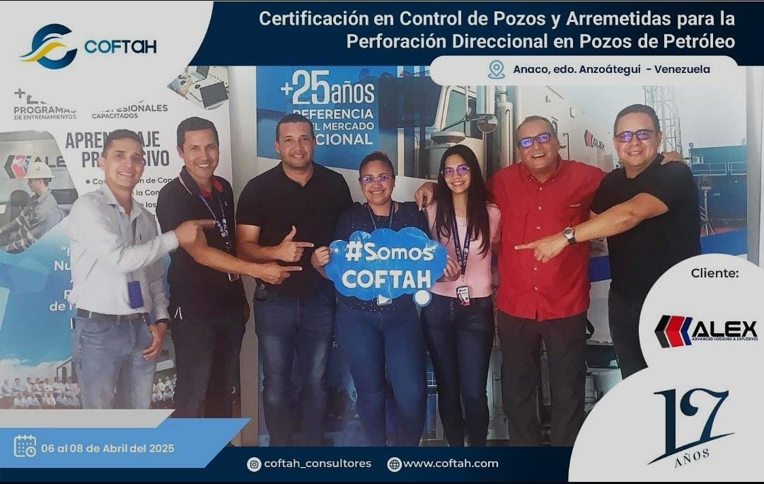 Lee más sobre el artículo Certificación en Control de Pozos y Arremetidas para la Perforación Direccional de Pozos Petroleros en ALEX