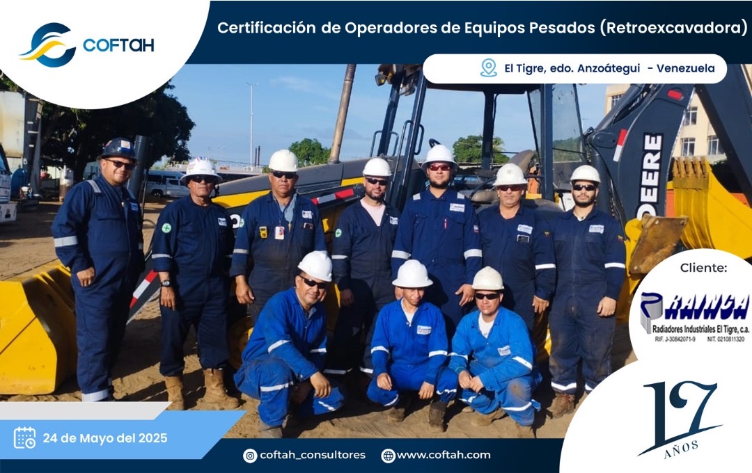 Lee más sobre el artículo Certificación de Operadores de Equipos Pesados EN RAINCA