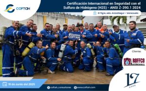 Certificación Internacional con el Sulfuro de Hidrógeno H2S – ANSI Z-390.1 2024