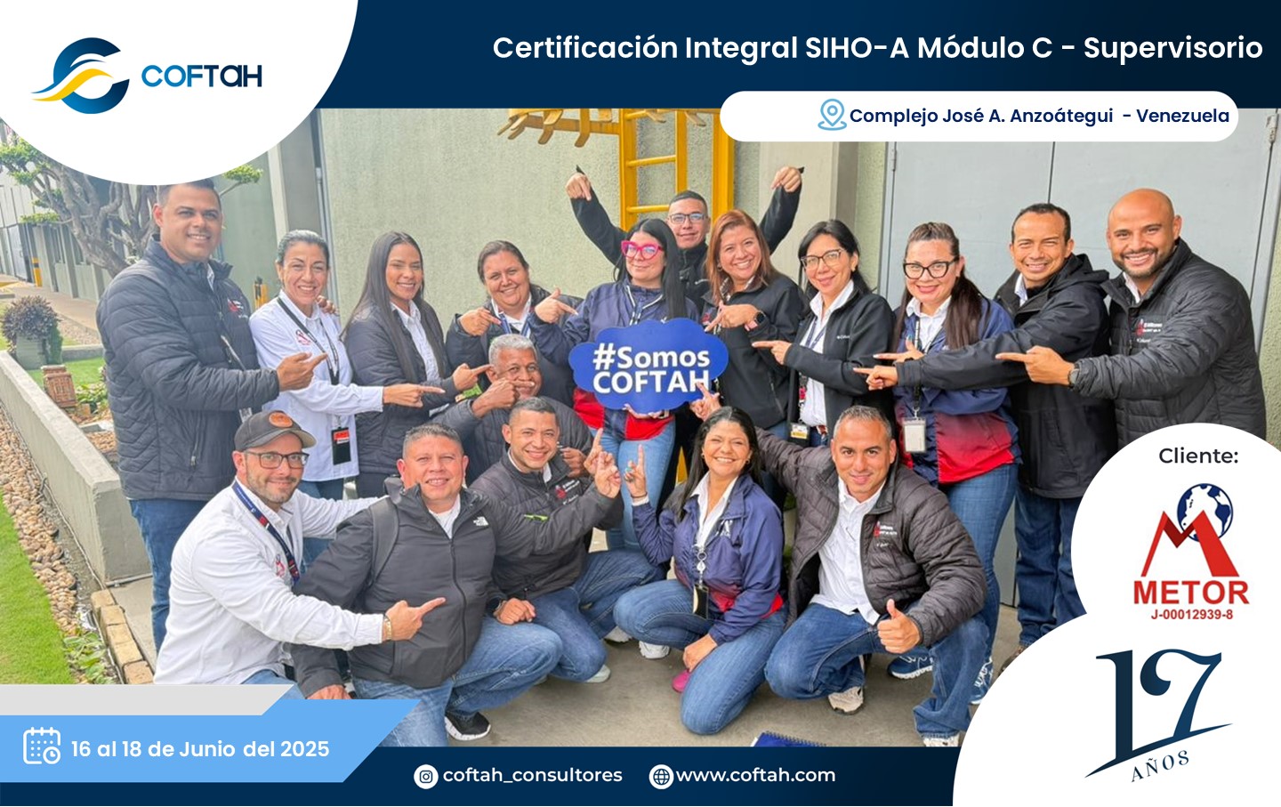 Lee más sobre el artículo Certificación Integral SIHO-A Módulo C – Supervisorio EN METOR