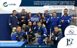 Certificación Internacional con el Sulfuro de Hidrógeno H2S – ANSI Z-390.1 2024