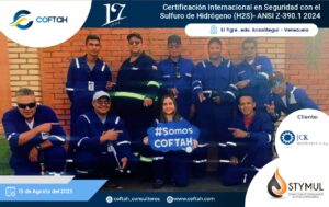 Certificación Internacional con el Sulfuro de Hidrógeno H2S – ANSI Z-390.1 2024