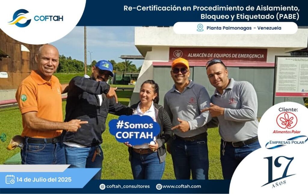 e-Certificación en Procedimiento De Aislamiento, Bloqueo y Etiquetado (PABE)