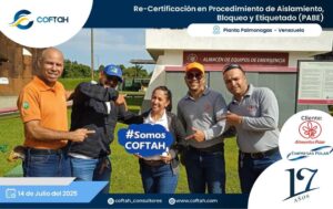 e-Certificación en Procedimiento De Aislamiento, Bloqueo y Etiquetado (PABE)