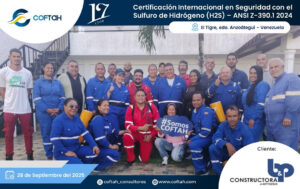 Certificación Internacional con el Sulfuro de Hidrógeno H2S – ANSI Z-390.1 2024