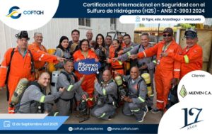 Certificación Internacional con el Sulfuro de Hidrógeno H2S – ANSI Z-390.1 2024