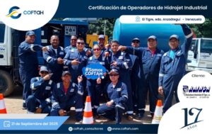Certificación de Operadores de Hidrojet Industrial