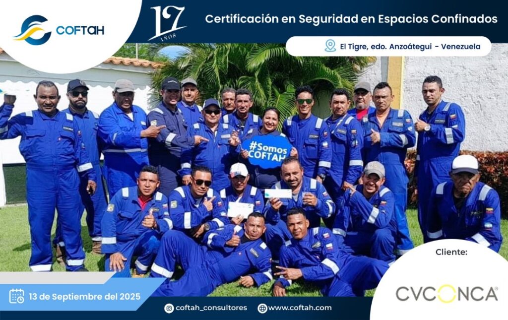 Certificación en Seguridad en Espacios Confinados