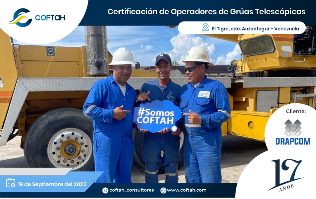 Lee más sobre el artículo Certificación de Operadores de Grúas Telescópicas en DRAPCOM