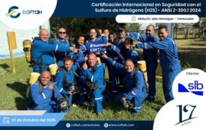 Certificación Internacional con el Sulfuro de Hidrógeno H2S – ANSI Z-390.1 2024