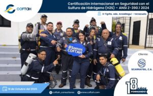 Certificación Internacional con el Sulfuro de Hidrógeno H2S – ANSI Z-390.1 2024
