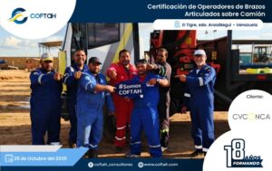 Certificación de Operadores de Brazos Articulados sobre Camión