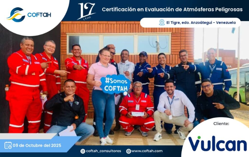 Certificación en Evaluación de Atmósferas Peligrosas