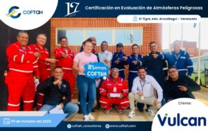 Certificación en Evaluación de Atmósferas Peligrosas