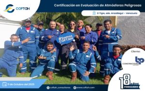 Certificación en Evaluación de Atmósferas Peligrosas
