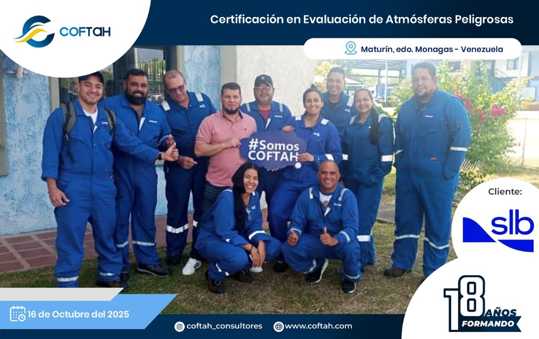 Lee más sobre el artículo Certificación en Evaluación de Atmósferas Peligrosas en SLB