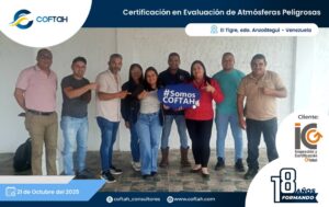 Certificación en Evaluación de Atmósferas Peligrosas