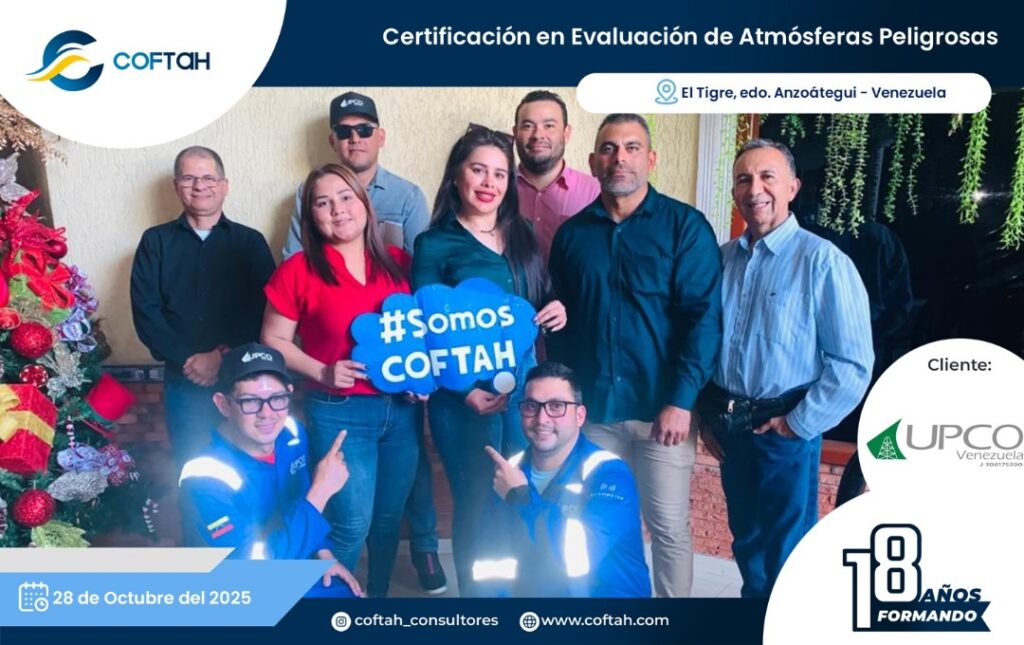 Certificación en Evaluación de Atmósferas Peligrosas