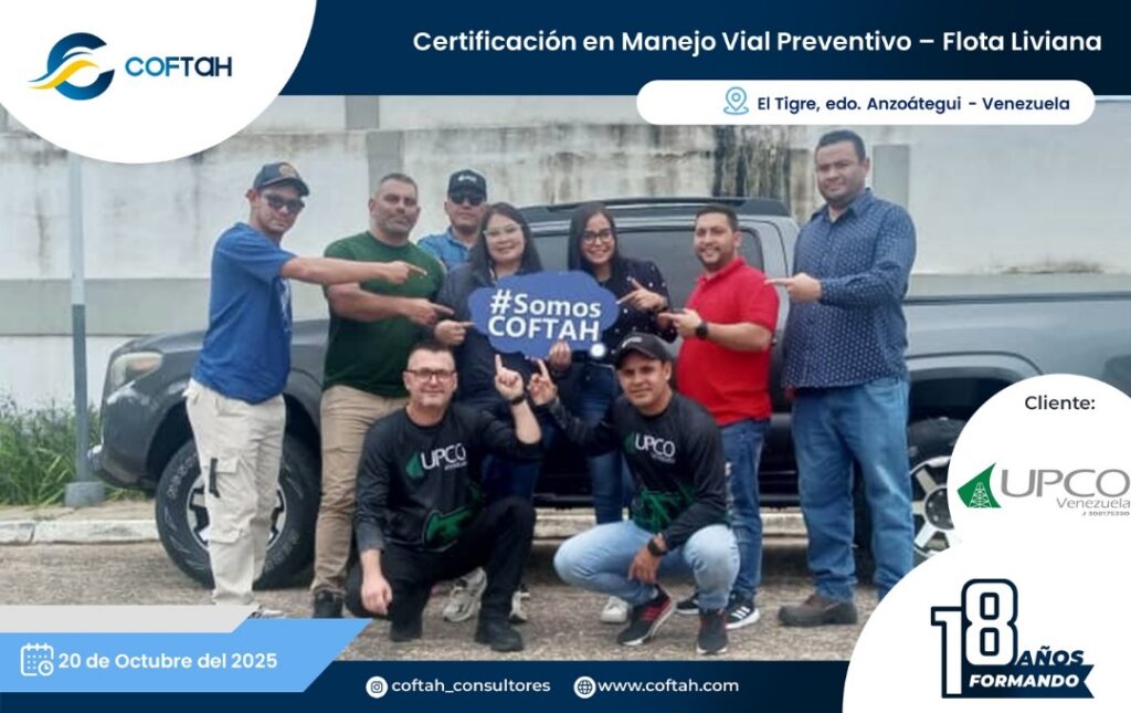 Certificación en Manejo Preventivo – Flota Liviana