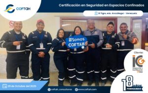 Certificación en Seguridad en Espacios Confinados
