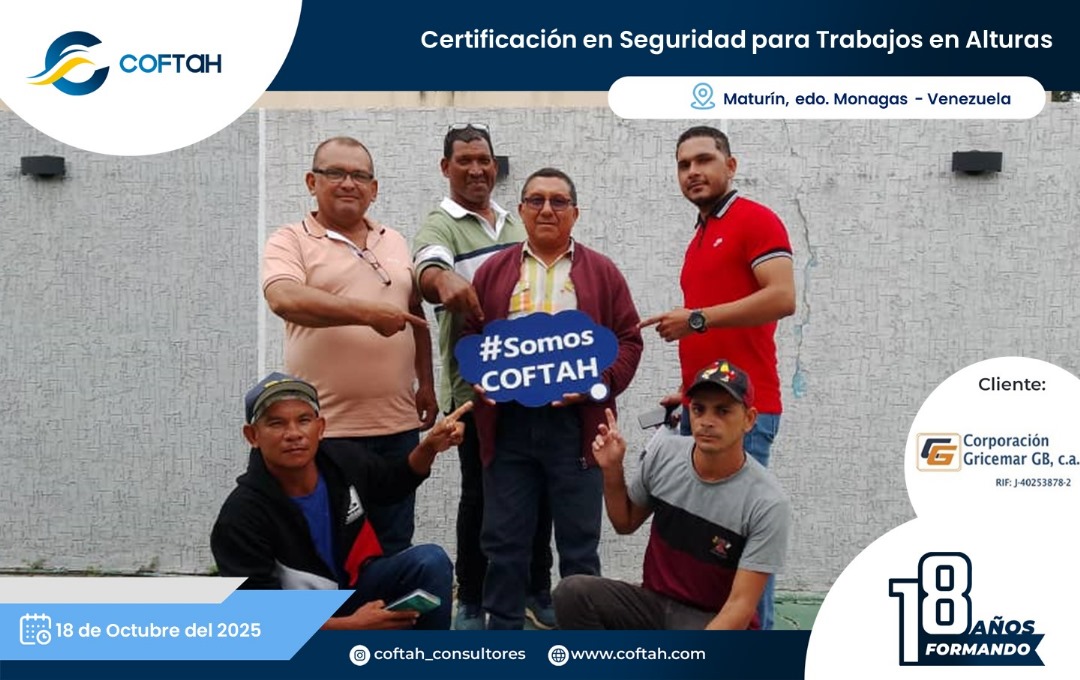 Lee más sobre el artículo Certificación en Seguridad para Trabajos en Alturas en CORPORACION GRICEMAR