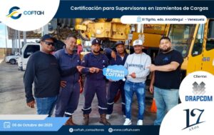 Certificación para Supervisores en Izamientos de Cargas