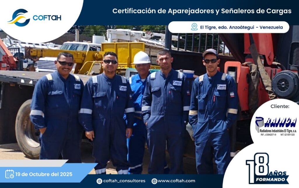 Certificación de Aparejadores y Señaleros de Cargas