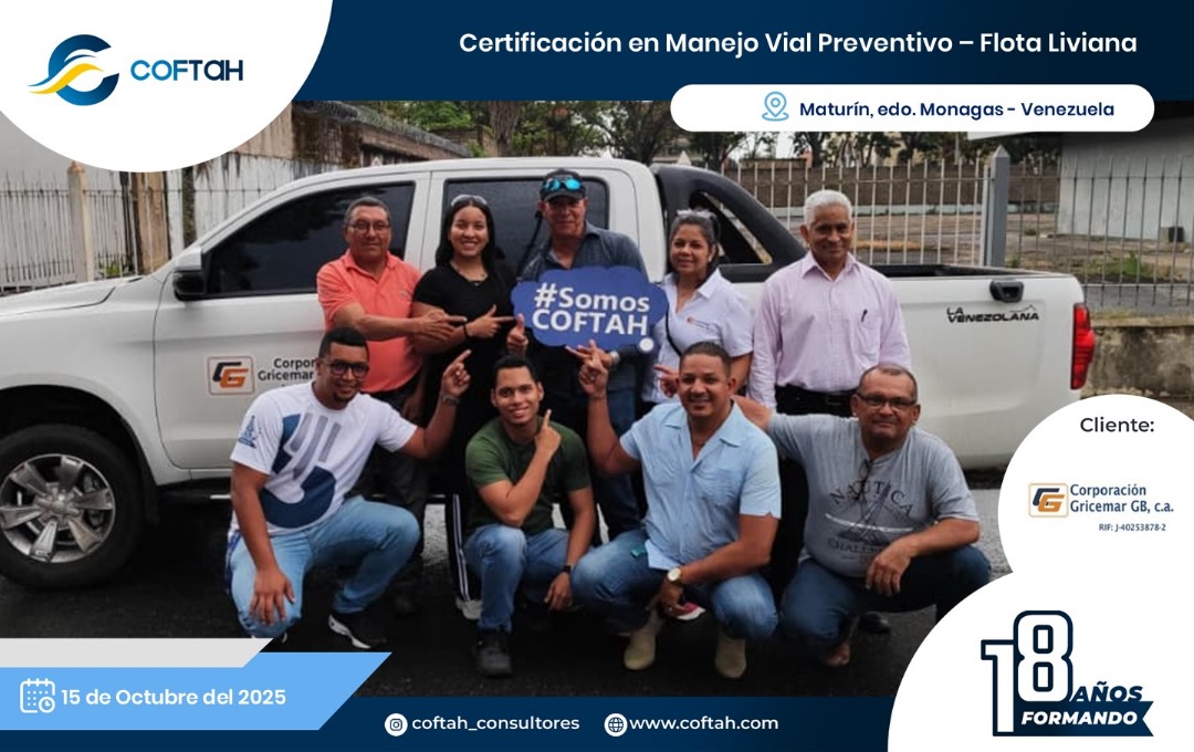 Lee más sobre el artículo Certificación en Manejo Preventivo – Flota Liviana en CORPORACION GRICEMAR