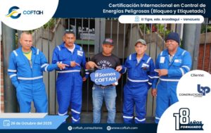 Certificación Internacional en Control de Energías Peligrosas (Bloqueo y Etiquetado) ANSI/ASSP Z244.1-20