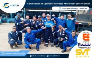 Certificación de Operadores de Brazos Articulados sobre Camión