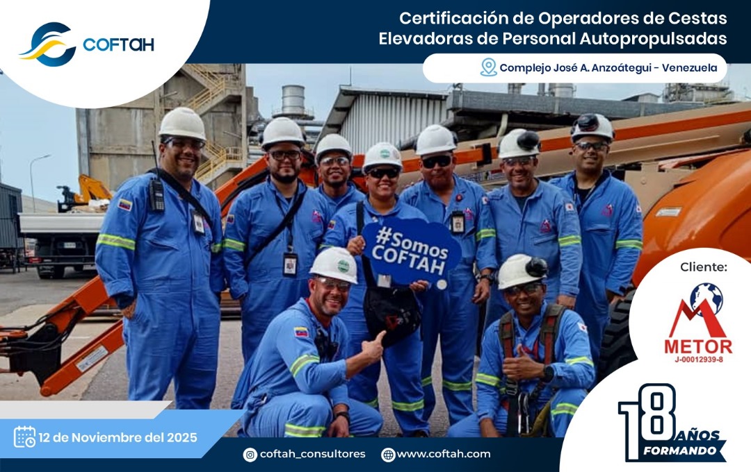 Lee más sobre el artículo Certificación de Operadores de Cestas Elevadoras de Personal Autopropulsadas en METANOL DE ORIENTE